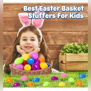 Olefun Prefilled Easter Eggs with Assorted Toys 200pcs Brand New